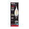 6Pk- Satco 5.5w CA10 LED 3000K Candelabra Base Dimmable - 60w equiv